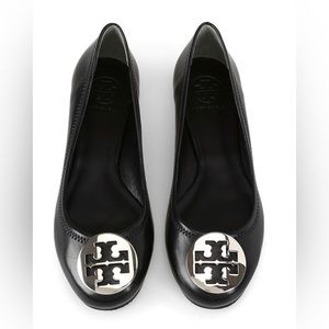 Tory Burch Reva Ballerina Flats US Size 7 Black